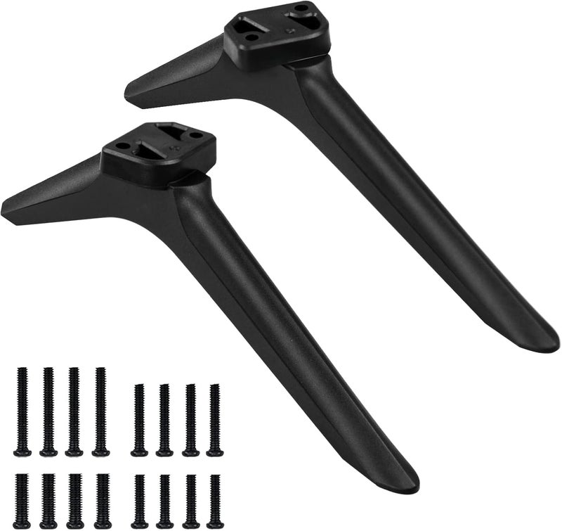Maozhren TV Base Stand for Hisense TV Legs, TV Stand Legs Only for Hisense 32H4030F3 32H4G 43R6E3 43R6E1 50R6E3 50R6E4 50R6090G 55R6E1 55R6E 55R6070G 58R6E3 65H6570F, wr Screw, Only for Models We List - Image 1